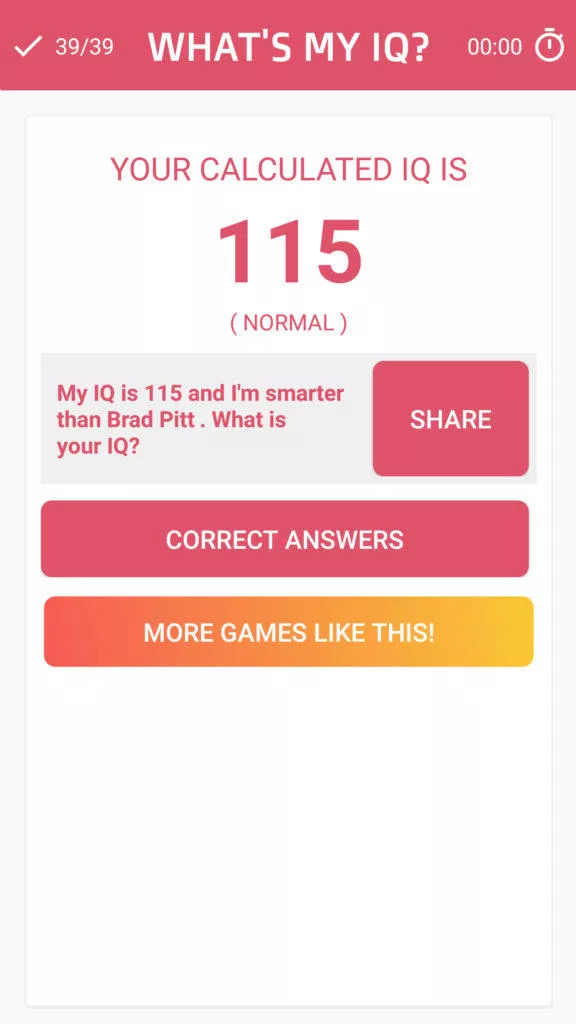 iq test zdarma hodnoceni bez sms