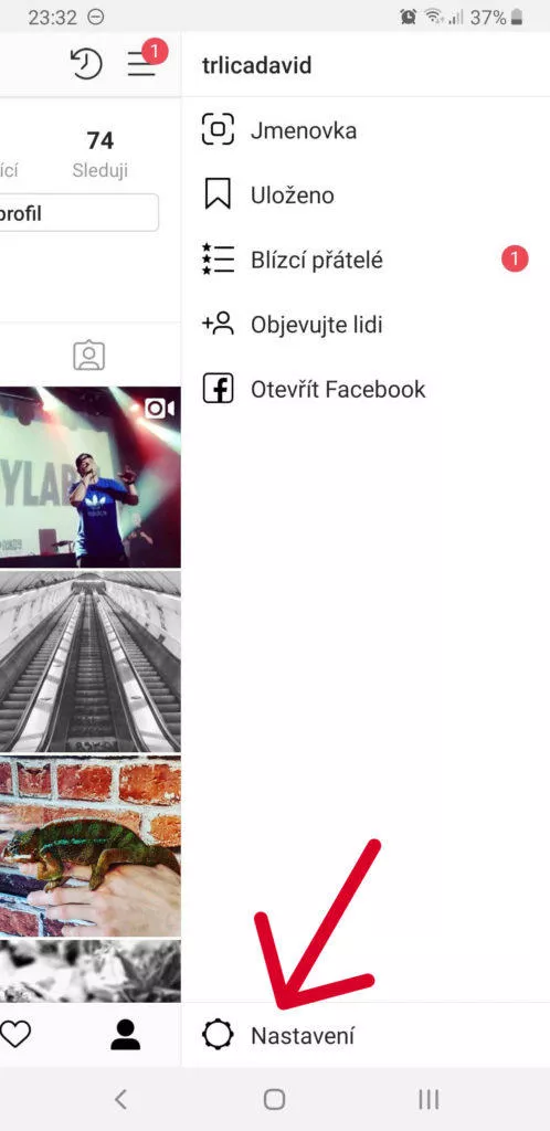 jak deaktivovat facebook ucet z instagramu