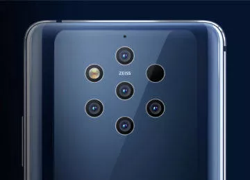 nokia 9 pureview fotoaaparaty