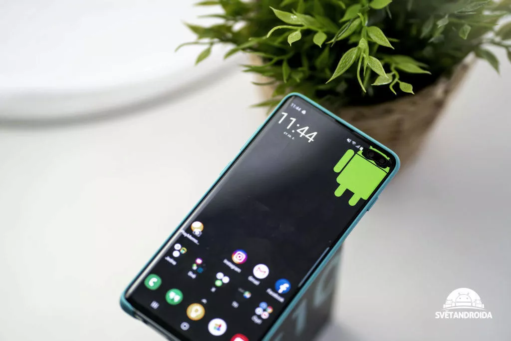 Samsung Galaxy S10 displej tapeta telefonu