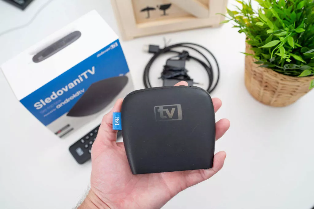 set-top box SledovaniTV design