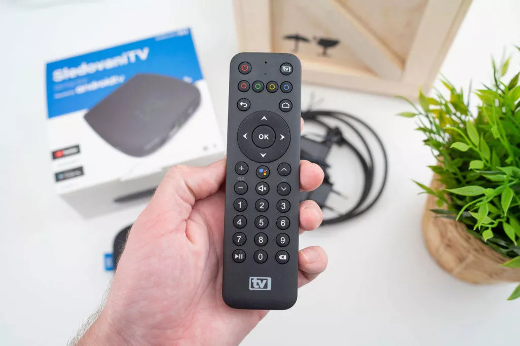 set top box sledovanitv ovladac