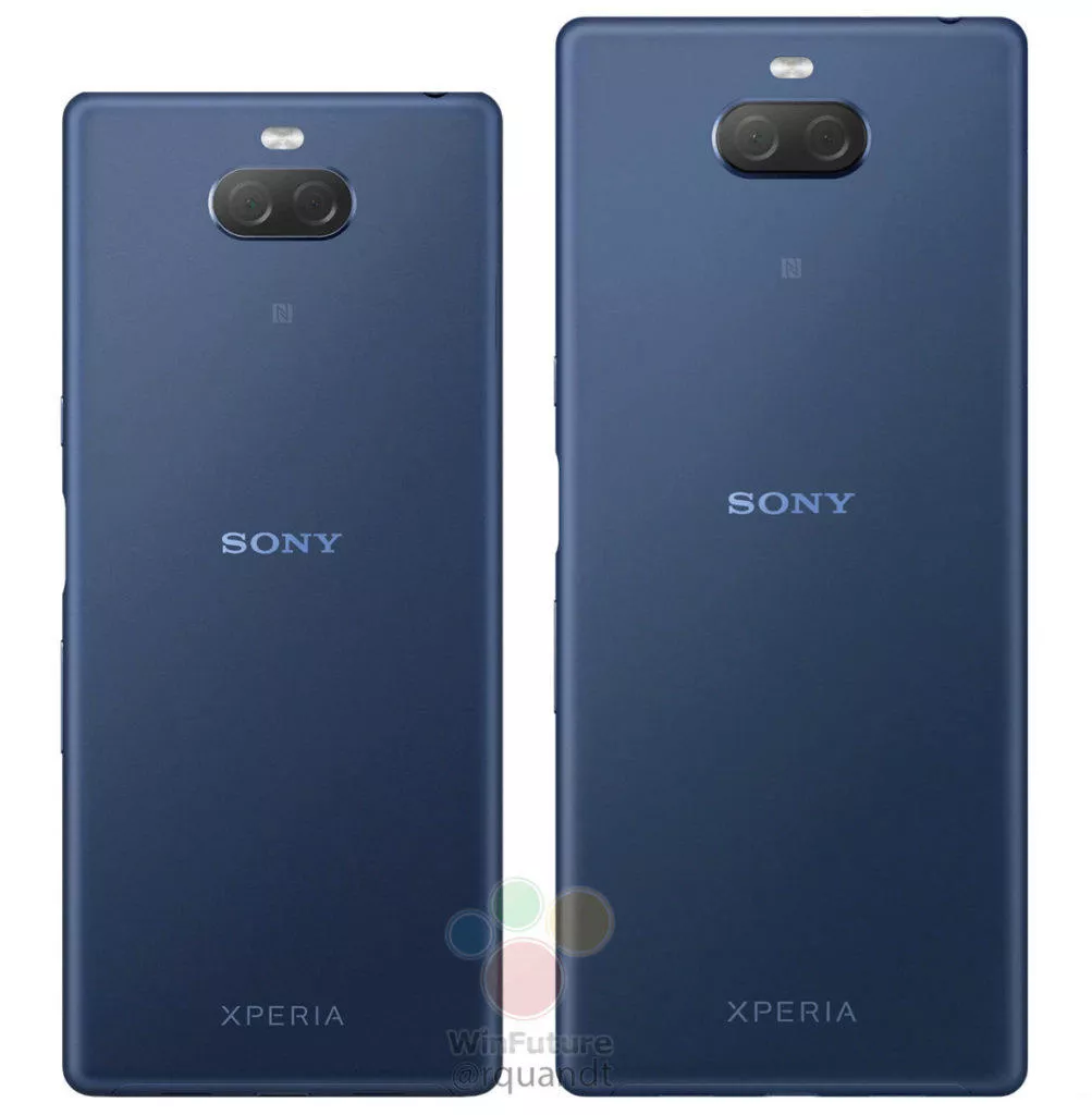 sony xperia 10 zadni strana