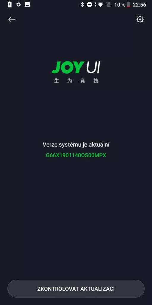 Xiaomi Black Shark Android system JoyUI