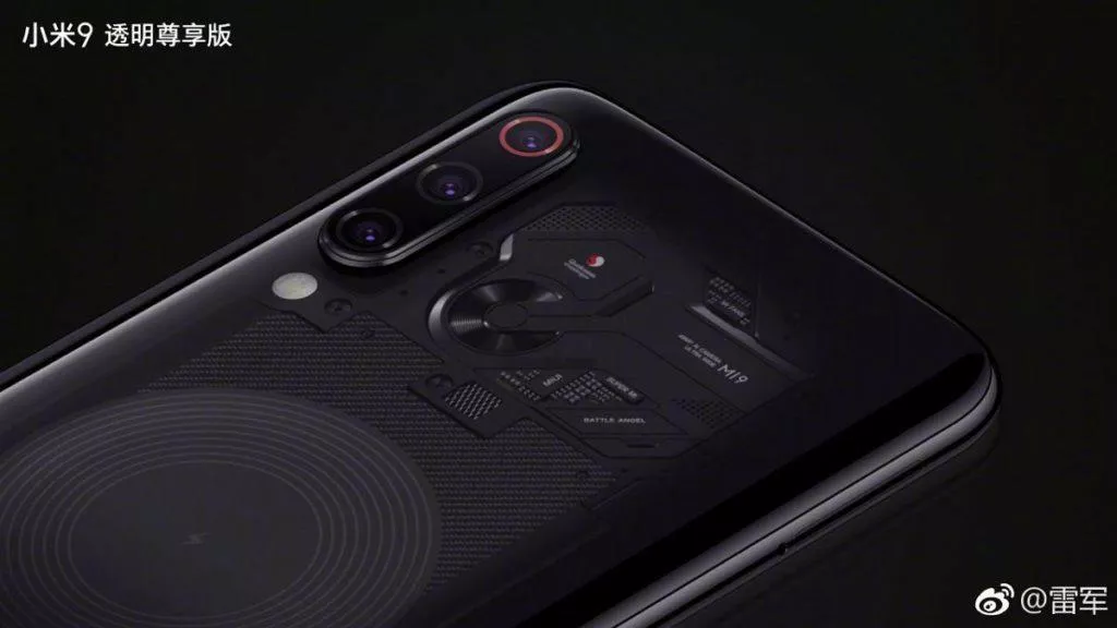 Xiaomi Mi 9 Transparent Edition
