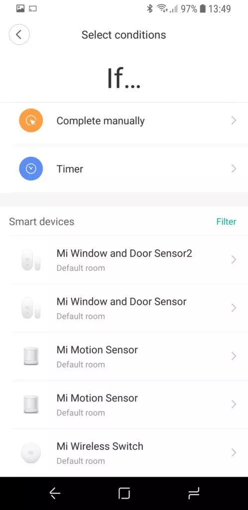 Xiaomi Mi Smart Sensor Set Mi Home automatizace if