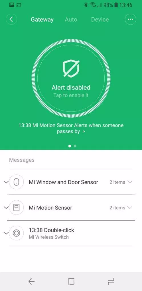 Xiaomi Mi Smart Sensor Set Mi Home gateway