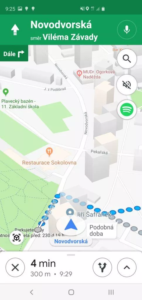 Google Mapy AR hodnocení