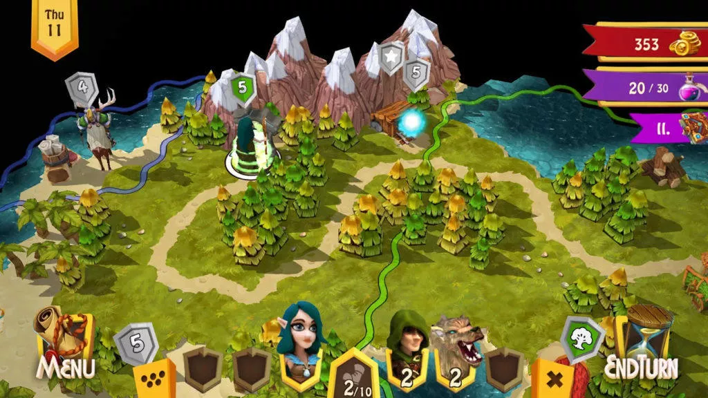 Heroes of Flatlandia android hra 02