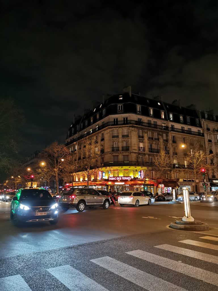 Huawei P30 Pro fotografie noční paříž