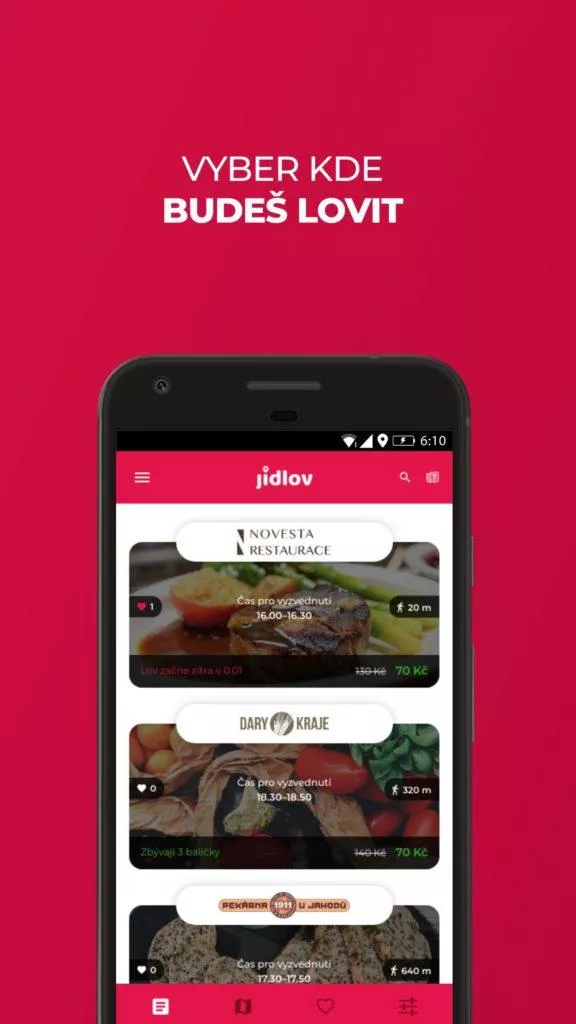 jídlov android
