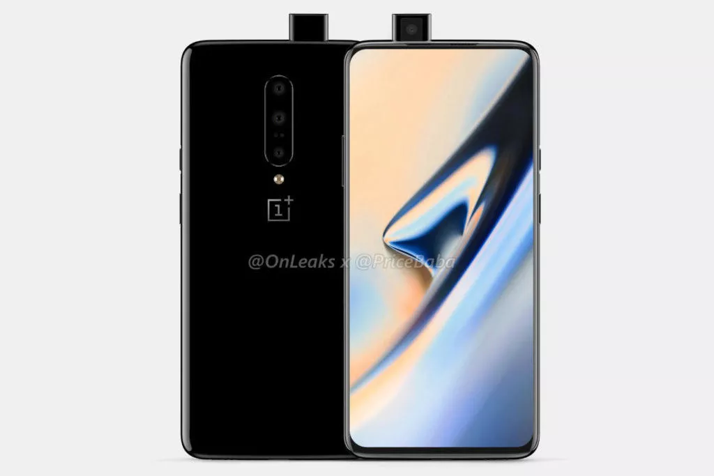 oneplus 7 render selfie kamera