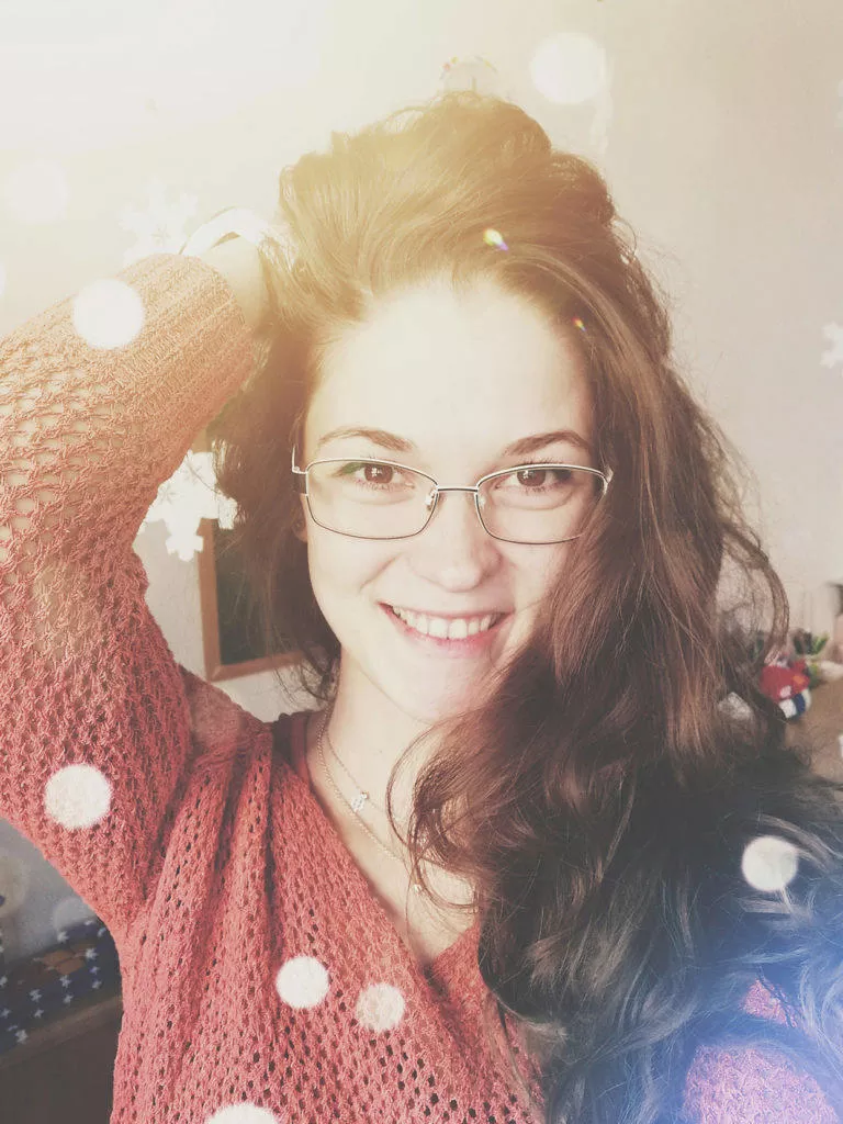 po úpravě selfie fotografie