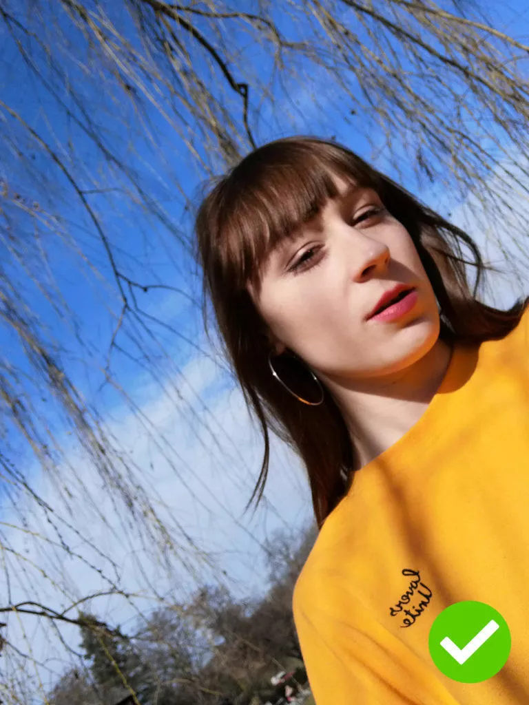 spravny vyber mista u selfie fotografie