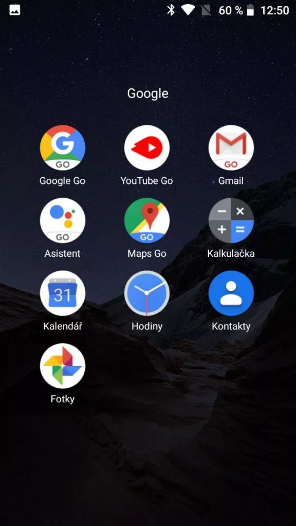 Xiaomi Redmi Go aplikace