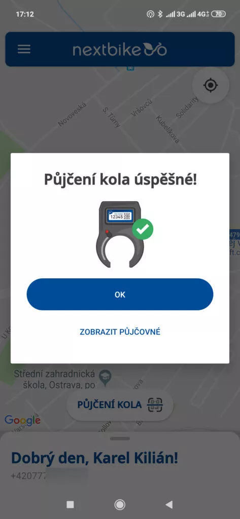 A máme kolo půjčené!