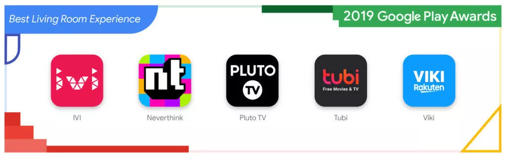 Best Living Room Experience google play awards
