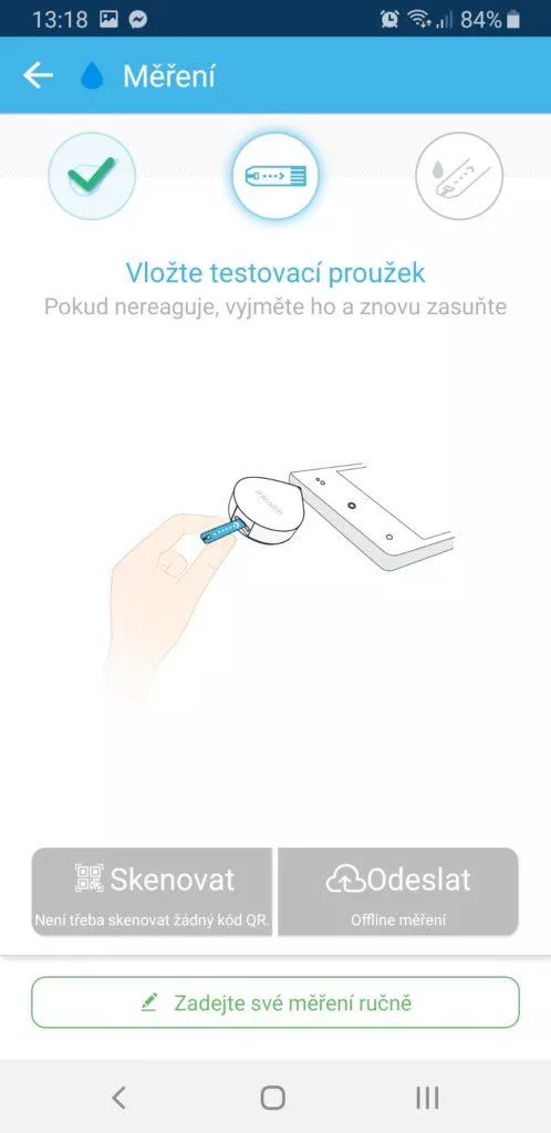 iHealth Align aplikace měření 2