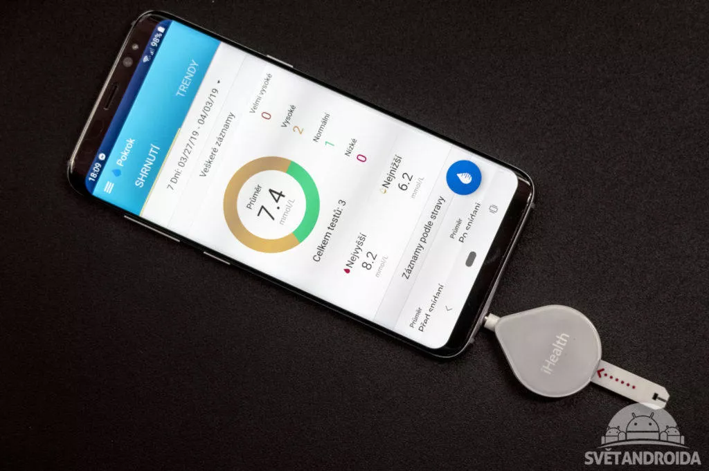 iHealth Align měření