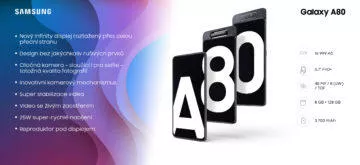 Infografika Galaxy A80
