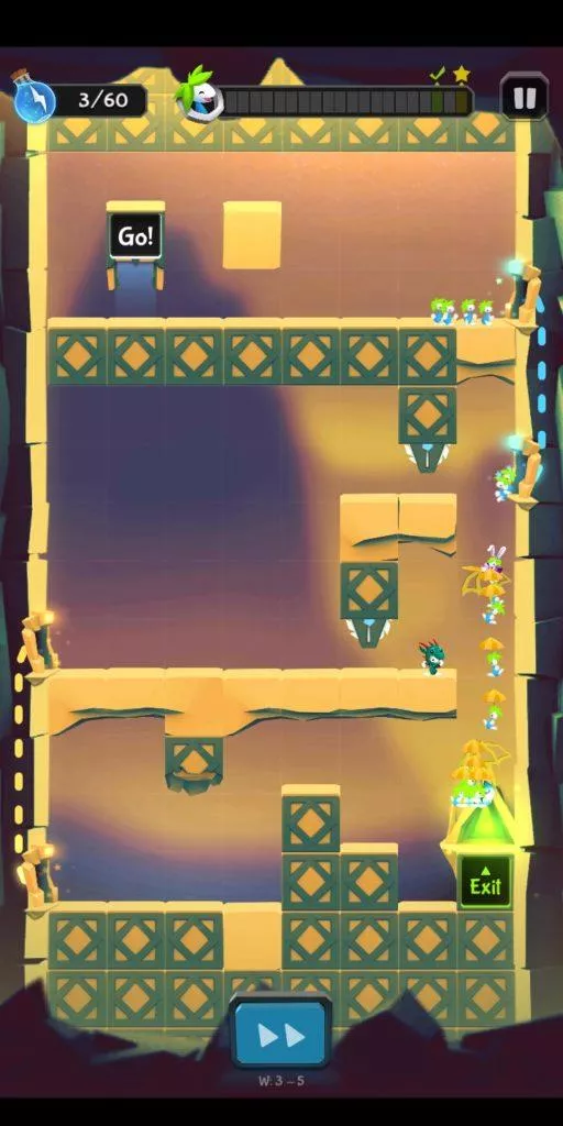 Lemmings – Android hra 07