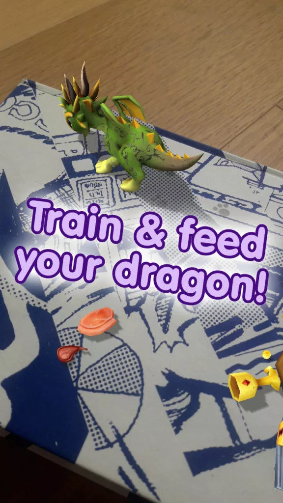 table dragon ar rozsirena realita