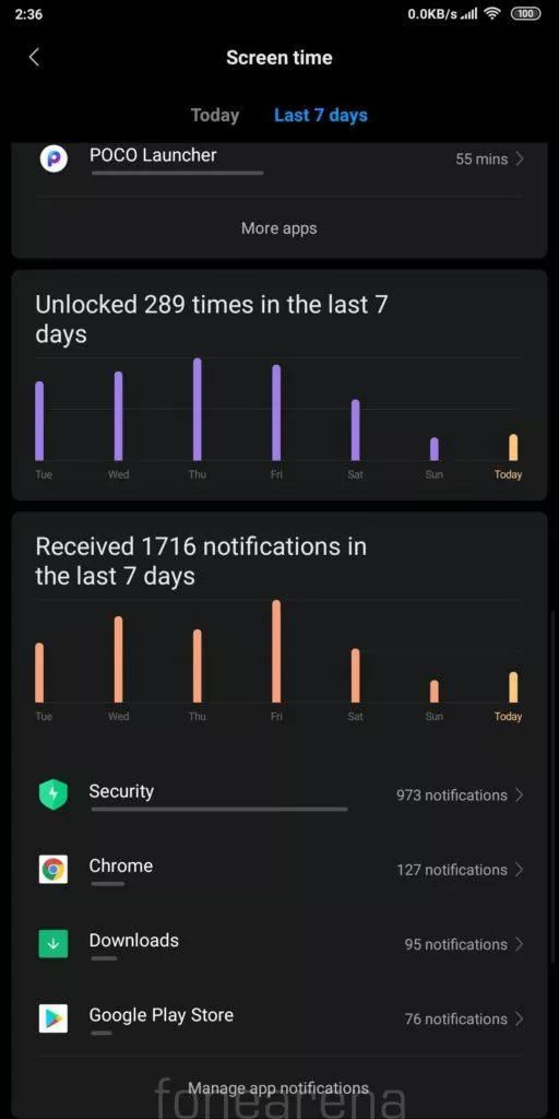 xiaomi miui digital wellbeing