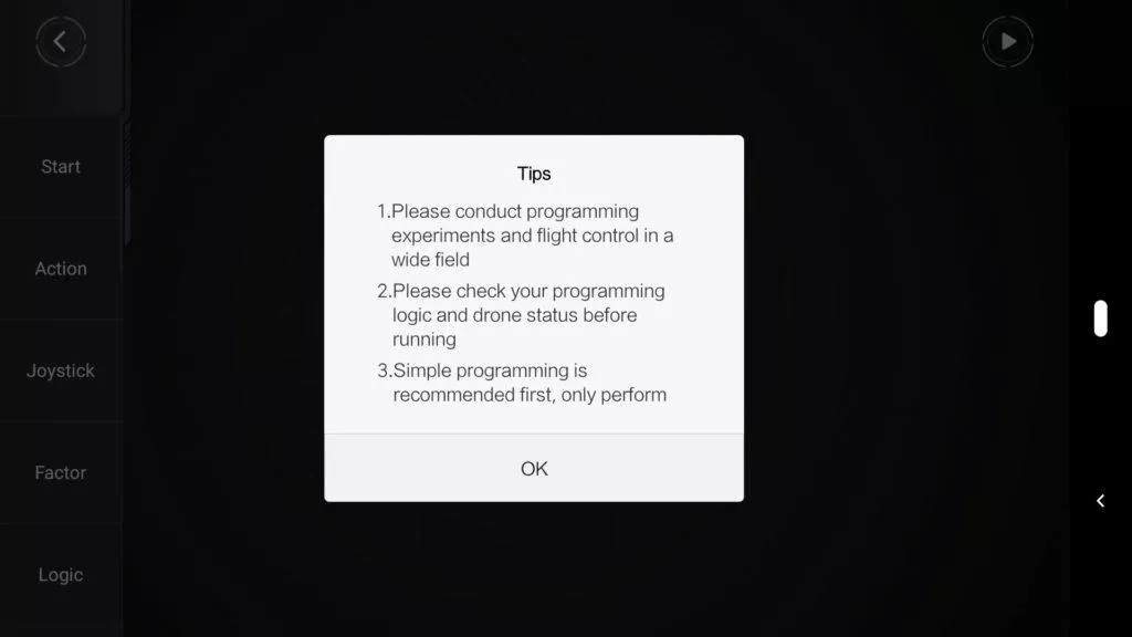 XiaomiMiDroneMini aplikace tipy