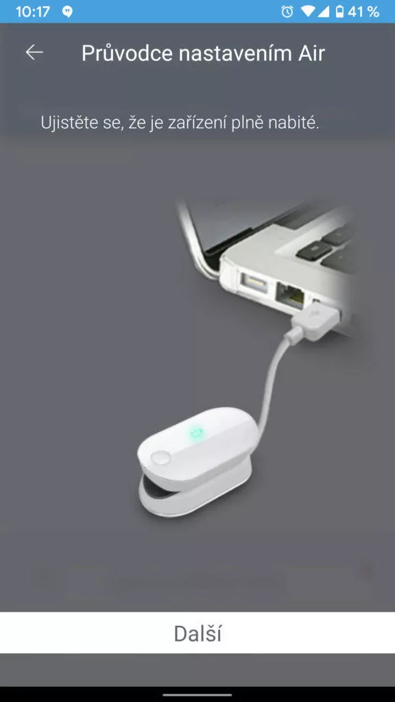 aplikace ihealth myvitals oxymetr parovani