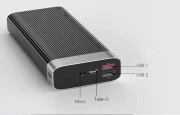 baseus powerbanka 20000 mAh