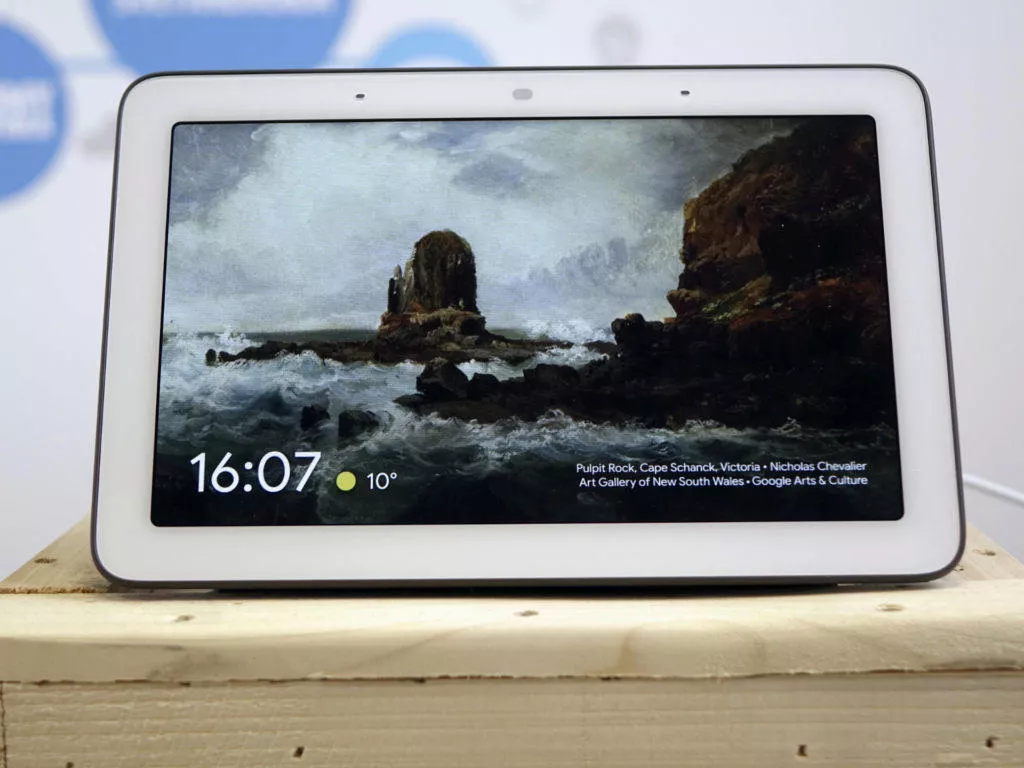 chytry displej google home hub recenze displej