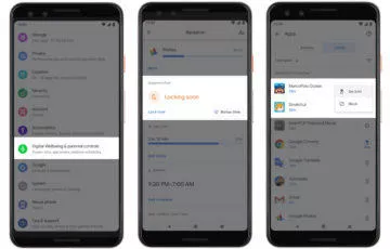 detsky rezim google android q
