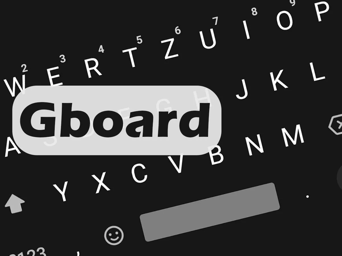 Tmavý vzhled klávesnice Gboard