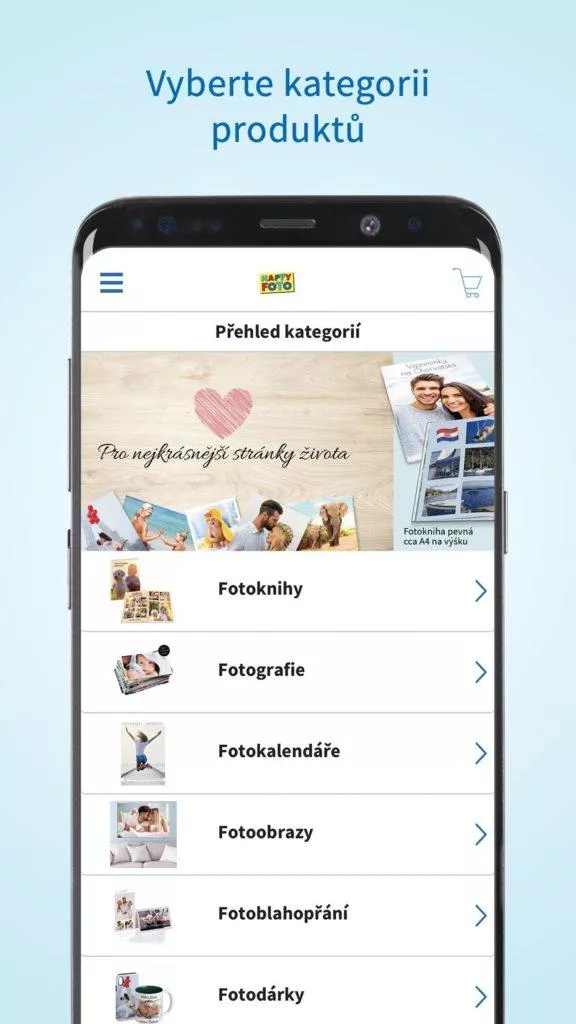 Aplikace HappyFoto CZ