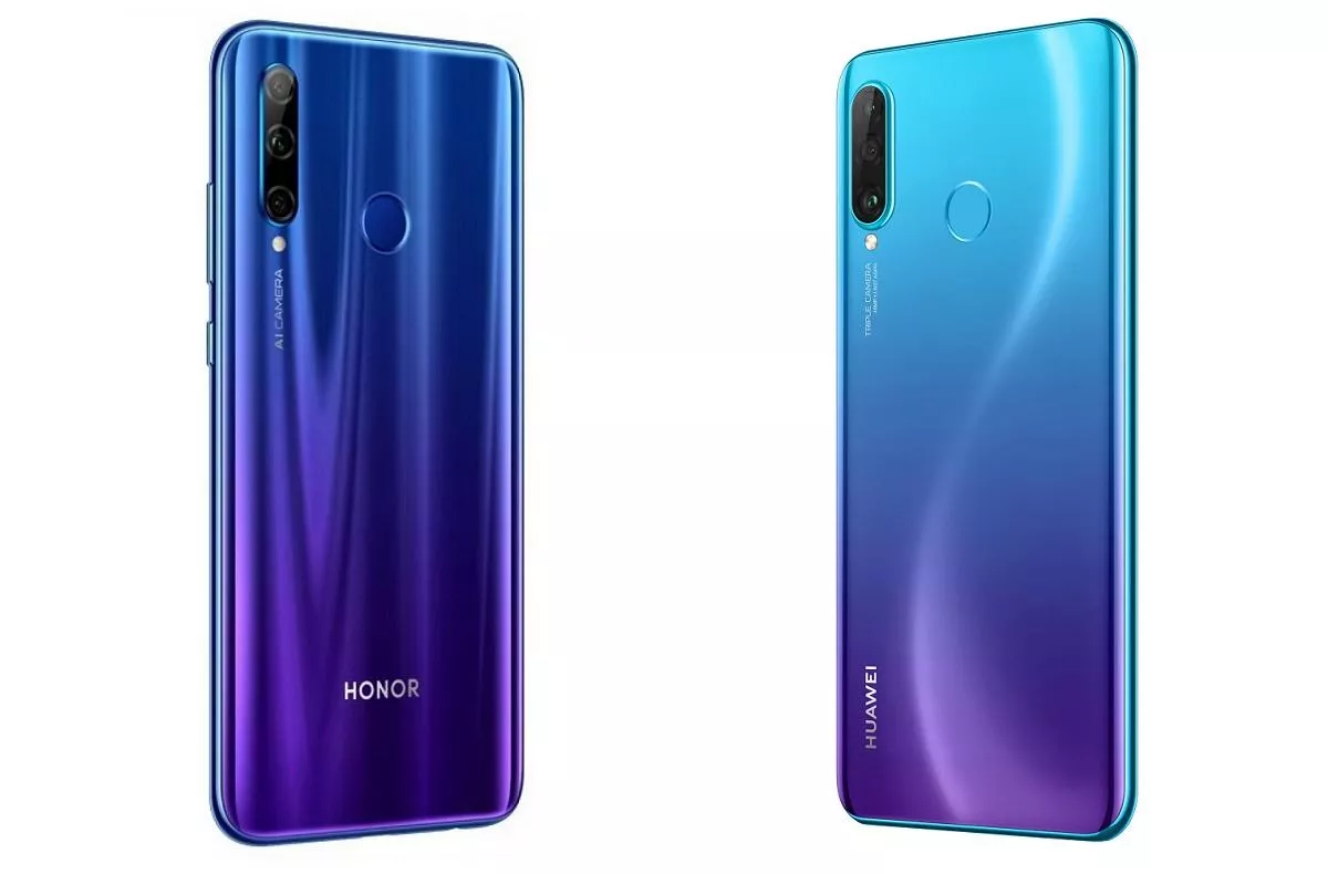 huawei p30 lite vs honor 20 lite