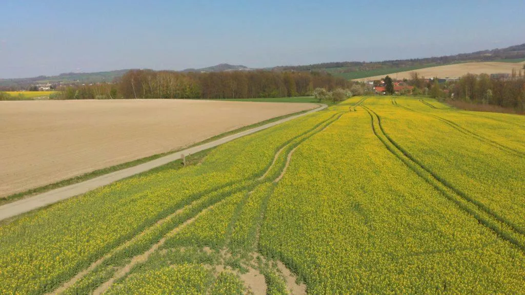hubsan zino fotografie z dronu repka
