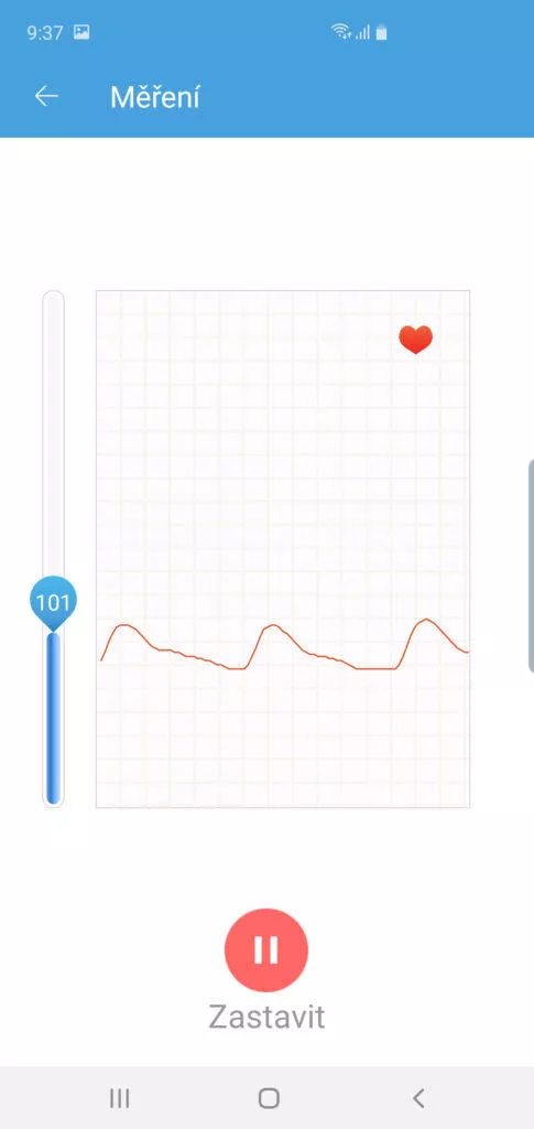 iHealth aplikace měření