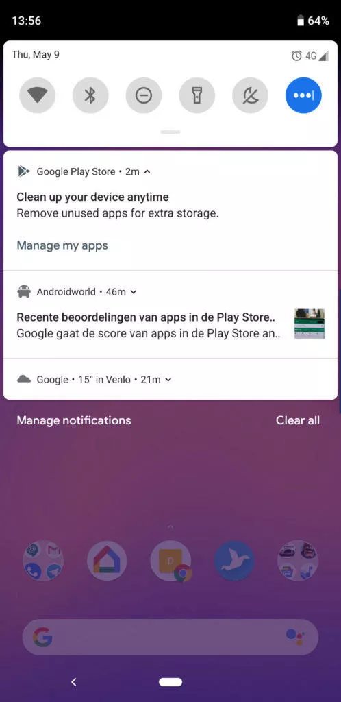 obchod google play odinstalace nepoužíváných aplikaci