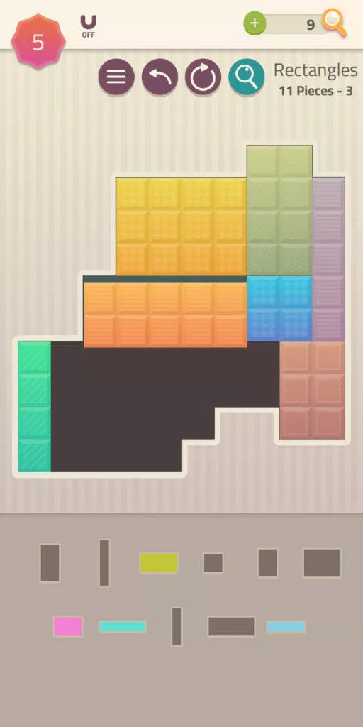 Polygrams - Android hra 01