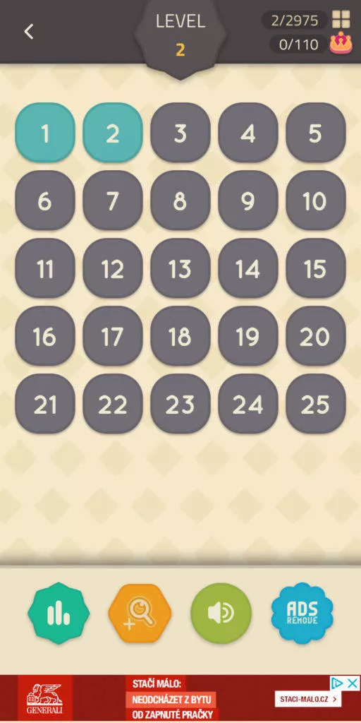 Polygrams - Android hra 09