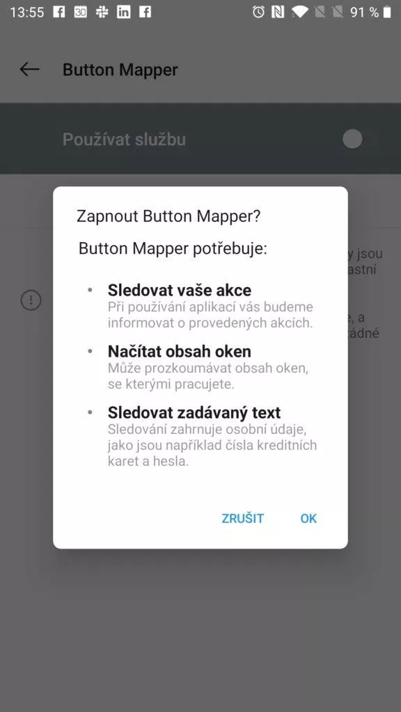 Povolení přístupnosti