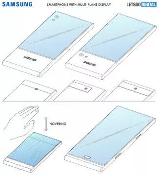samsung netradicni telefon ohebny displej