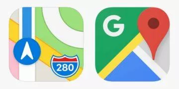 Google mapy jsou lepší než Apple mapy