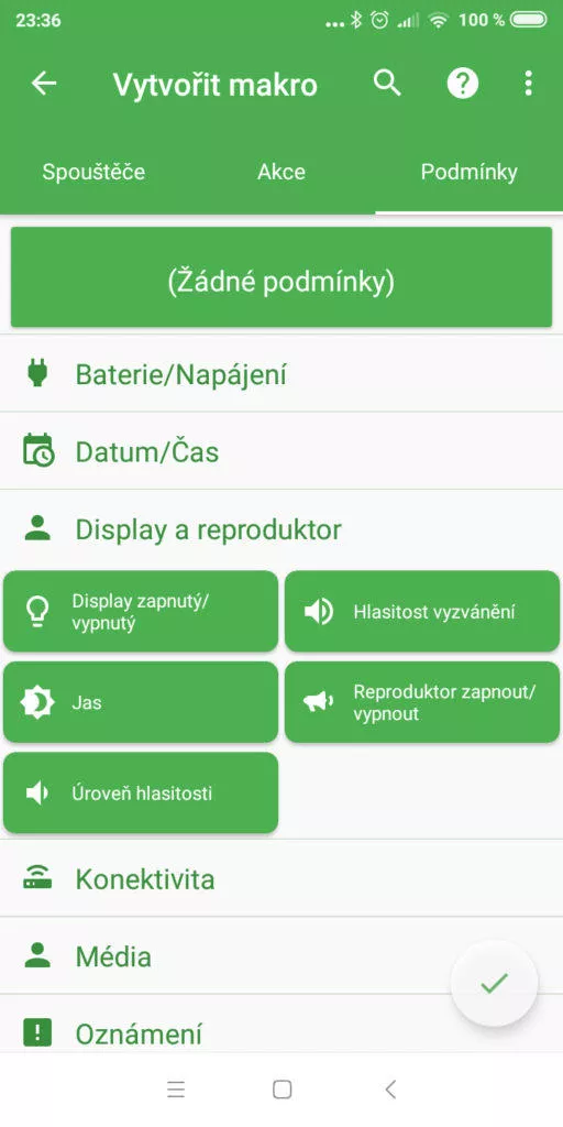 Automatizace Androidu - MacroDroid 04