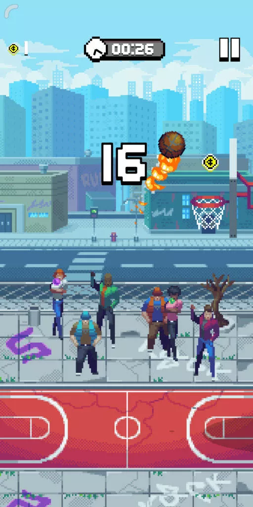 Bouncy Hoops - Android hra 03