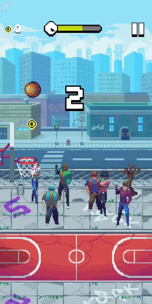 Bouncy Hoops - Android hra 07