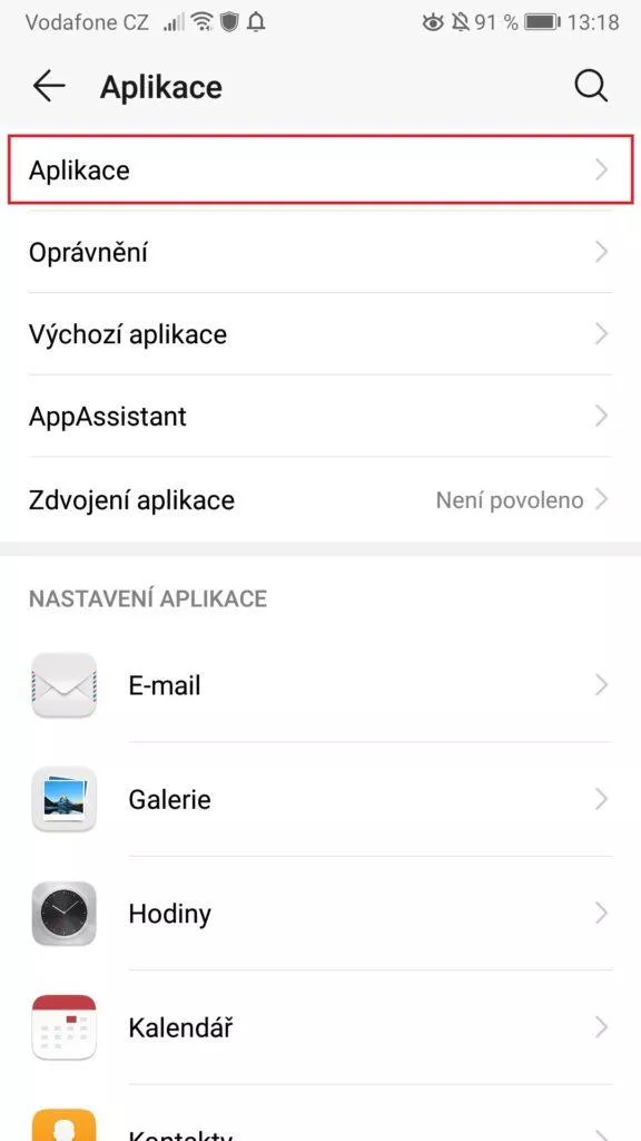 Chci zrušit hlasové vyhledávání - mobil - aplikace