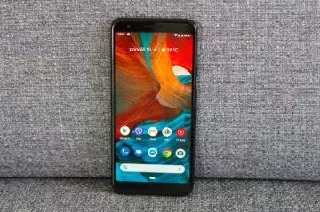 Google Pixel 3a displej