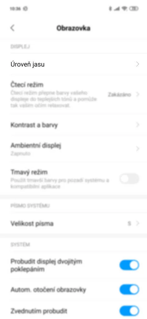 Vypalování displeje displej po výpálení