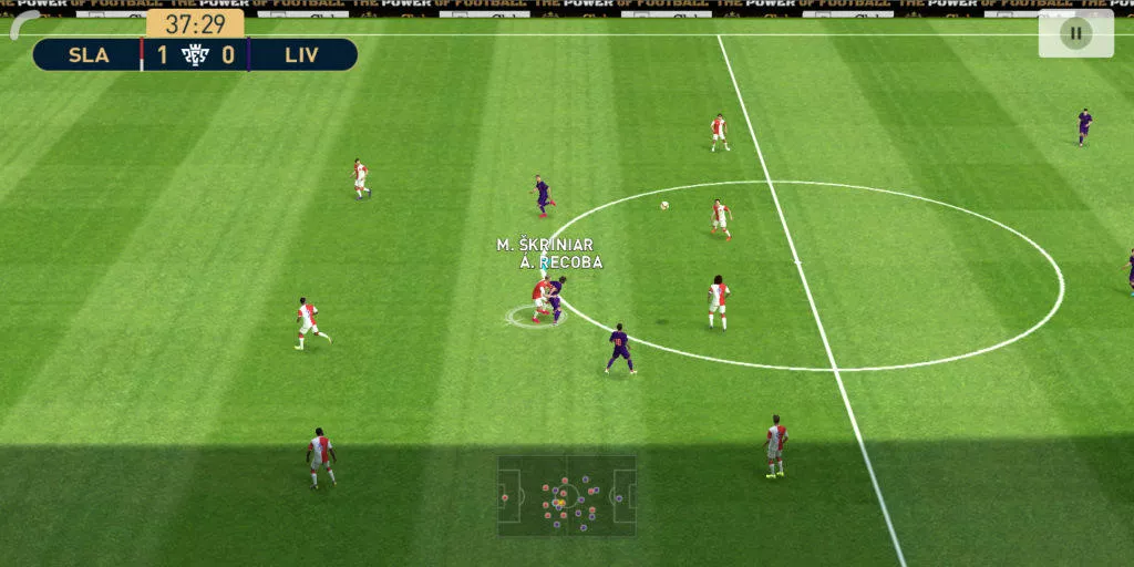 PES 2019 - Android hra 02